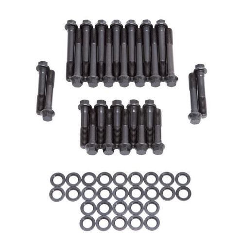Cylinder Head Bolt Kit - E-Series - Hex Head - Chromoly - Black Oxide - AMC V8 - Kit
