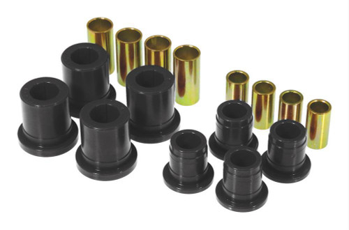 Control Arm Bushing - Front - Polyurethane / Steel - Black / Cadmium Plated - GM Fullsize Truck 1973-95 - Kit Control Arm Bushing - Front - Polyurethane / Steel - Black / Cadmium Plated - GM Fullsize Truck 1973-95 - Kit