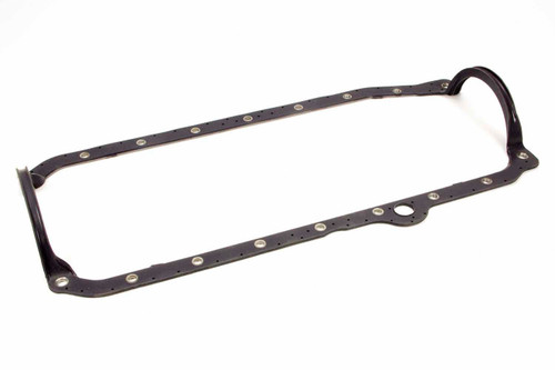 Oil Pan Gasket - 1-Piece - Steel Core Rubber - Small Block Chevy - Each