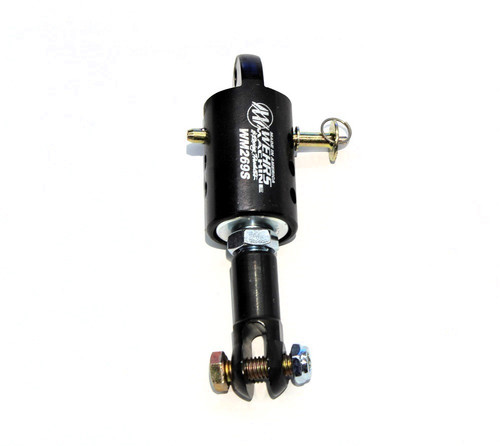 6th Coil - Bolt-On - Quick Adjust Pin - 4 in Spring - Aluminum - Black Anodized - Kit 6th Coil - Bolt-On - Quick Adjust Pin - 4 in Spring - Aluminum - Black Anodized - Kit