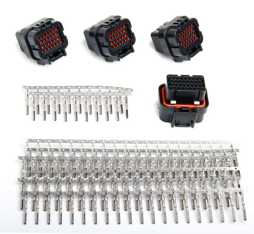 Connector and Pin Kit - J2A / J2B / J3 / J4 Plugs - Holley Dominator EFI - Kit