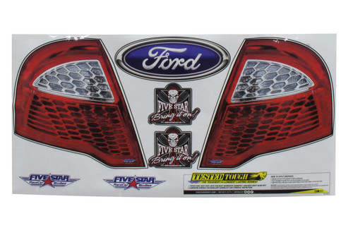 Graphics - Tail - Laminated Protective Coating - Ford Fusion - Kit