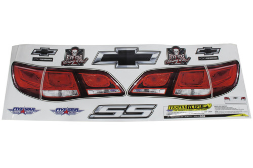 Graphics - Tail - S2 Sportsman - Laminated Protective Coating - Chevy SS - Kit