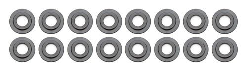 Valve Spring Locator - Inside - 0.060 in Thick - 1.300 in OD - 0.570 in ID - 0.910 in Spring ID - Steel - Set of 16