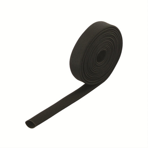 Hose and Wire Sleeve - Hot Rod Sleeve - 1 in ID - 10 ft Roll - 1100 Degrees - Fiberglass - Black - Each Hose and Wire Sleeve - Hot Rod Sleeve - 1 in ID - 10 ft Roll - 1100 Degrees - Fiberglass - Black - Each