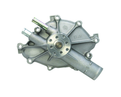 Water Pump - Mechanical - Short Design - Aluminum - Natural - Small Block Ford - Each