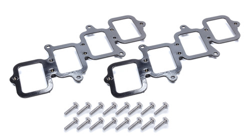 Ignition Coil Bracket - Coil Pack Style - Coil Mount Hardware Included - Aluminum - Black Powder Coat - Holley Smart Coils - Pair