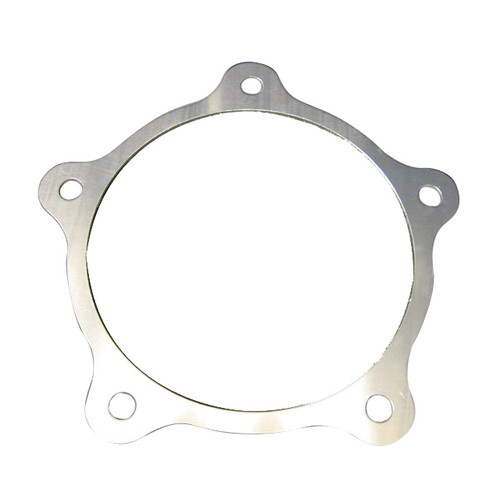 Wheel Spacer - Wide 5 - 1/2 in Thick - Aluminum - Clear Anodized - Each