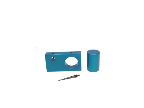 Dial Indicator Bracket - Aluminum - Blue Anodized - Rimac Spring Tester - Kit