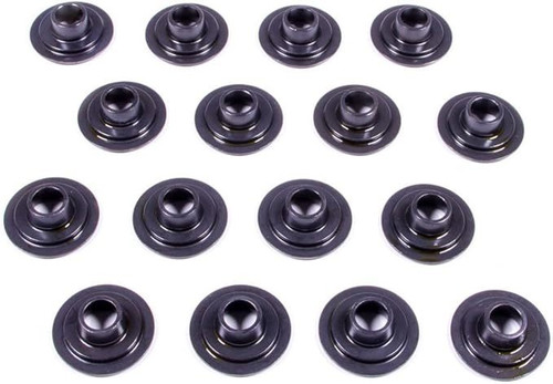 Valve Spring Retainer - 300 Series - 10 Degree - 1.110 in / 0.710 in OD Steps - Dual Spring - Chromoly - Set of 16