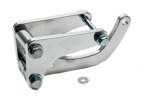 Alternator Bracket - Driver / Passenger Side - Low Mount - Block Mount - Aluminum - Natural - GM 12SI / CS130 / AD230 Alternators - Big Block Chevy - Kit Alternator Bracket - Driver / Passenger Side - Low Mount - Block Mount - Aluminum - Natural - GM 12SI / CS130 / AD230 Alternators - Big Block Chevy - Kit