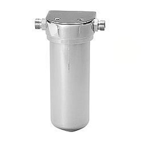 Air Conditioning Drier - Vertical Mount - 2-1/2 in OD - 7 in Tall - Bracket - Aluminum - Polished - Each