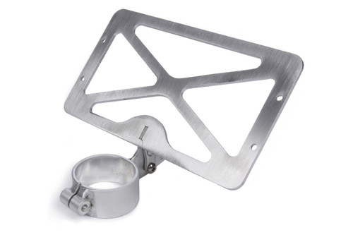 Digital Dash Mount - Clamp-On - Aluminum - Natural - Holley EFI Digital Dash - 2 in Steering Column - Kit