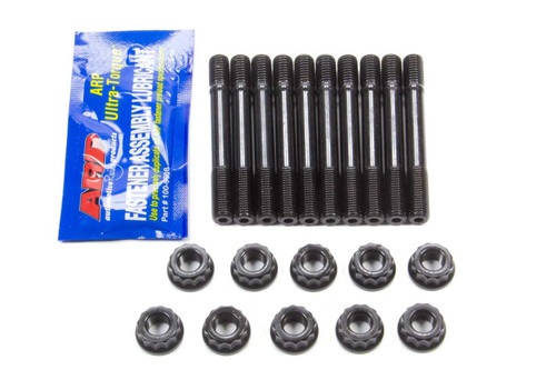 Main Stud Kit - 12 Point Nuts - 2-Bolt Mains - Chromoly - Black Oxide - BMW 4-Cylinder - Kit