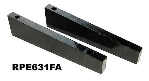 Body Brace Spacer - Steel - Black Powder Coat - GM F-Body 1967-69 - Pair
