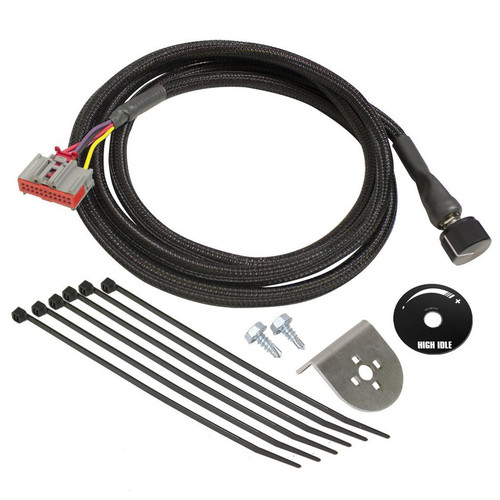 High Idle Switch - Wiring Harness - Adjustable - 900-3000 RPM Range - Ford PowerStroke - Ford Fullsize Truck 2017-19 - Kit