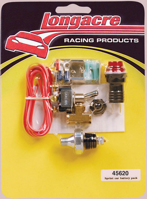 Sprint Car Battery Pack - 9V Battery Holder - 20 psi Oil Pressure Switch - Warning Light - Mag Kill Switch - Weatherproof Cover - Kit Sprint Car Battery Pack - 9V Battery Holder - 20 psi Oil Pressure Switch - Warning Light - Mag Kill Switch - Weatherproof Cover - Kit