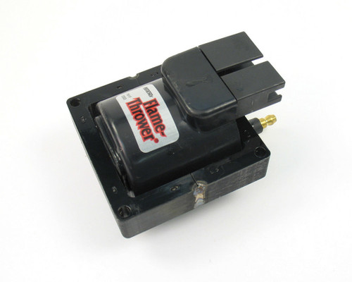 Ignition Coil - Flame Thrower - E-Core - Male HEI - 50000V - Black - GM HEI - Each