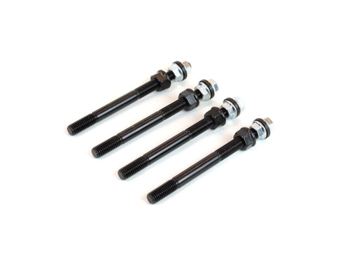 Windage Tray Stud - Steel - Black Oxide - Pro Plus Tray - Small Block Chevy - Set of 4