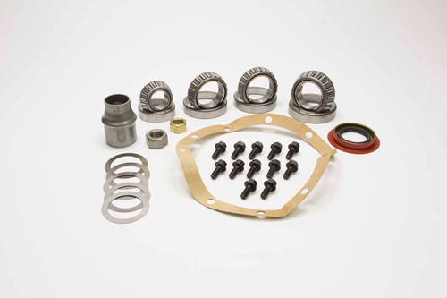 Differential Installation Kit - Complete - Bearings / Crush Sleeve / Gaskets / Hardware / Seals / Shims / Marking Compound - 489 Casting - Mopar 8.75 in - Kit