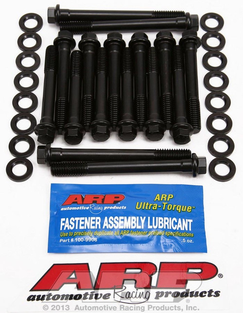 Cylinder Head Bolt Kit - High Performance Series - Hex Head - Chromoly - Black Oxide - Buick V6 - Kit
