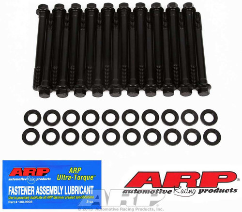 Cylinder Head Bolt Kit - High Performance Series - Hex Head - Chromoly - Black Oxide - Ford Cleveland / Modified / Small Block - Kit
