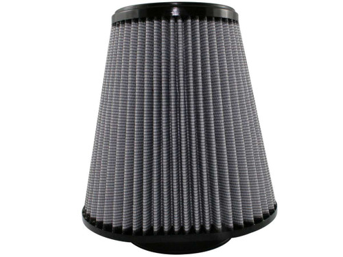 Air Filter Element - Magnum FLOW Pro DRY S - Clamp-On - Conical - 6 x 9 in Base Diameter - 5.5 in Top Diameter - 9 in Tall - 4.375 in Flange - Synthetic - White - Universal - Each