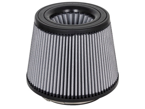 Air Filter Element - Magnum FLOW Pro DRY S - Clamp-On - Conical - 9 in Base Diameter - 7 in Top Diameter - 7 in Tall - 6 in Flange - Synthetic - White - Universal - Each