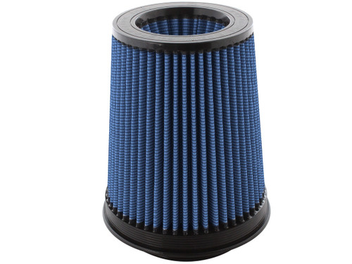 Air Filter Element - Magnum FLOW Pro 5R - Clamp-On - Conical - 7 in Base - 5.5 in Top - 5 in Flange - 8 in Tall - Reusable Cotton - Blue - Universal - Each