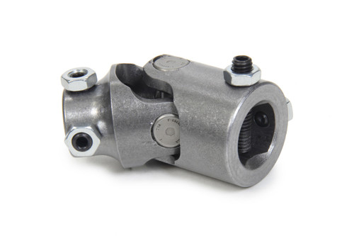 Steering Universal Joint - Single Joint - 1 in Double D to 3/4 in Double D - Steel - Natural - Universal - Each