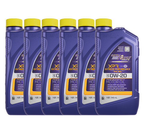 Motor Oil - XPR - 0W20 - Synthetic - 1 qt Bottle - Set of 6 Motor Oil - XPR - 0W20 - Synthetic - 1 qt Bottle - Set of 6
