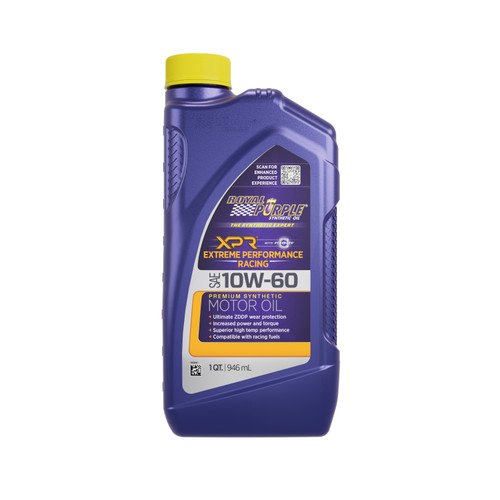 Motor Oil - XPR - 10W60 - Synthetic - 1 qt Bottle - Set of 6