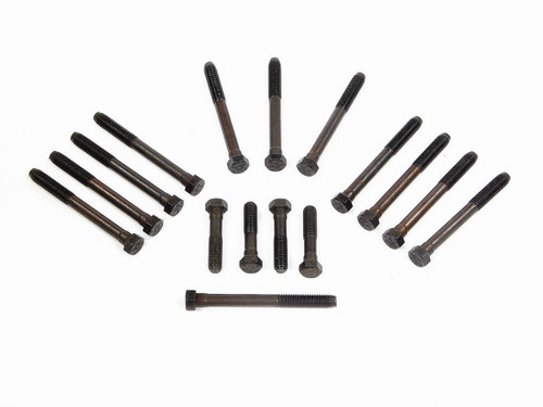 Cylinder Head Bolt Kit - Hex Head - Steel - Black Oxide - Single Cylinder Head - Big Block Chevy - Kit Cylinder Head Bolt Kit - Hex Head - Steel - Black Oxide - Single Cylinder Head - Big Block Chevy - Kit