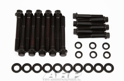 Main Bolt Kit - Hex Head - 4-Bolt Mains - Chromoly - Black Oxide - Dart - SHP - Small Block Chevy - Kit