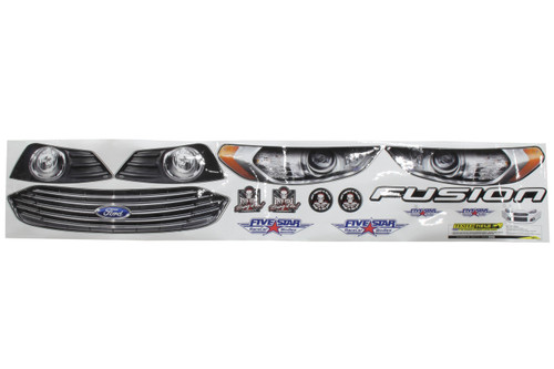 Graphics - Nose - S2 Sportsman - Laminated Protective Coating - Ford Fusion - Kit