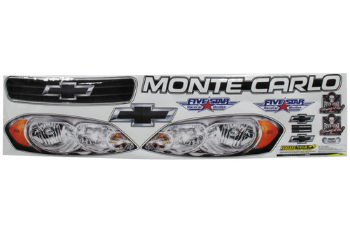 Graphics - Nose - Laminated Protective Coating - Chevy Monte Carlo 2006 - Kit
