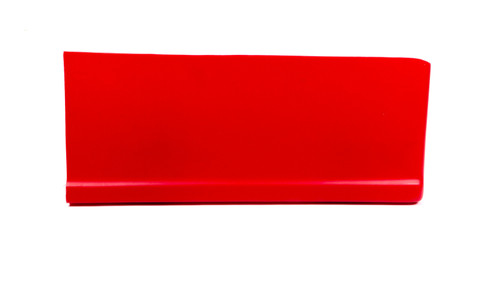 Fender Extension - Driver Side - Lower - Street Stock - Plastic - Red - Universal - Each