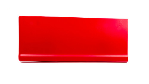 Fender Extension - Passenger Side - Lower - Street Stock - Plastic - Red - Universal - Each Fender Extension - Passenger Side - Lower - Street Stock - Plastic - Red - Universal - Each