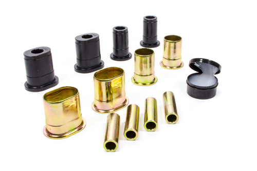 Control Arm Bushing - Hyper-Flex - Front - Lower - Polyurethane - Black - GM A-Body 1966-73 - Kit