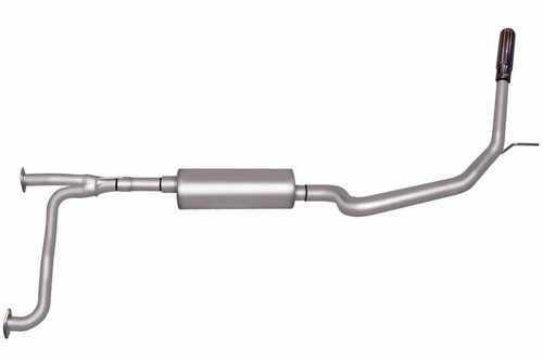 Exhaust System - Single Exhaust - Cat-Back - 2-1/2 in Tailpipe - 3 in Tips - Aluminized - Polished Tips - Infiniti / Nissan Fullsize SUV 2004-11 - Kit