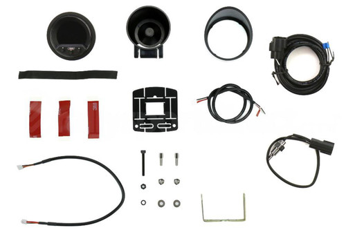 Oil Temperature Gauge - EVO Premium - 100-300 Degree F - Electric - Digital - 2-1/16 in Diameter - Black Face - Blue / Green / Red / White LED - Each Oil Temperature Gauge - EVO Premium - 100-300 Degree F - Electric - Digital - 2-1/16 in Diameter - Black Face - Blue / Green / Red / White LED - Each