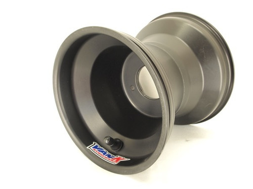 Wheel - Pro-Series - 6 x 6 in - 2.500 in Backspace - 3 x 2.50 in Bolt Pattern - Aluminum - Black Anodized - Each