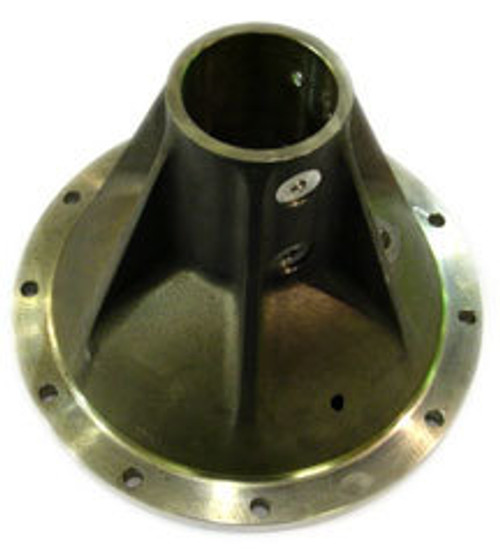 Side Bell - Closed Axle - Driver Side - 6-Rib - Inspection Plug - Magnesium - Natural - Frankland Superlite Quick Change - Each