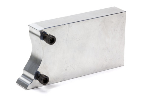 Oil Pump Bracket - External - Dry Sump - Drivers Side Mount - Aluminum - Clear Anodized - Universal - Each Oil Pump Bracket - External - Dry Sump - Drivers Side Mount - Aluminum - Clear Anodized - Universal - Each