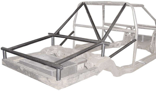 Chassis Support Kit - Rear - Pre Cut / Notched - 1-3/4 in OD - 0.095 in Wall Thickness - Steel - Natural - Kit