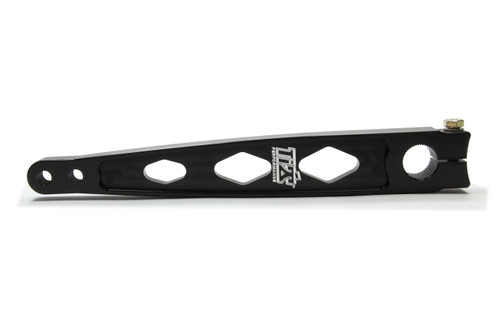 Pitman Arm - Heavy Duty - Straight Broach - Aluminum - Black Anodized - Sprint Car - Each