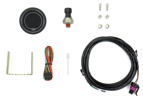 Fuel Pressure Gauge - EVO - 0-100 psi - Electric - Digital - 2-1/16 in Diameter - Black Face - Green / White LED - Each