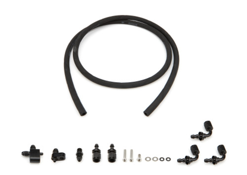 Steam Vent Kit - Fitting / Hardware / Hose - Front Ports Only - GM LS-Series - Kit