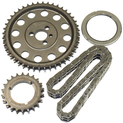 Timing Chain Set - Race True Roller - Double Roller - Steel - Small Block Chevy - Kit