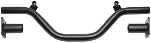 K-Member - Tubular - 24 in to 37 in Wide Frame Rails - 16.125 in Center - Steel - Black Paint - Chevy V8 - Kit